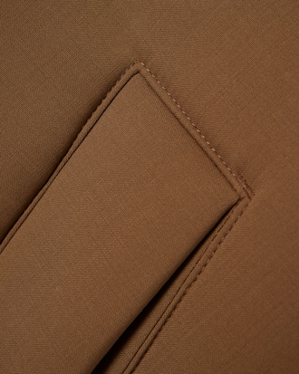 라이트 울 블렌드 오버사이즈 패디드 재킷