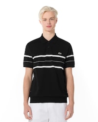 CHEST 스트라이프 오픈카라 폴로