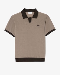 베이직 오픈카라 반팔 폴로 셔츠