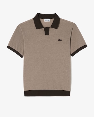 베이직 오픈카라 반팔 폴로 셔츠