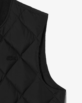 다이아 퀼팅 다운 베스트