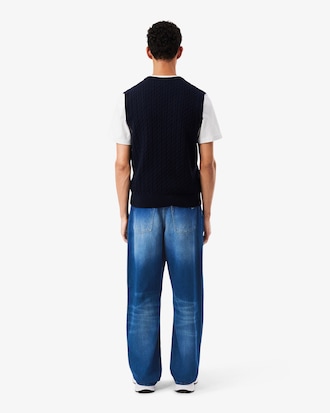 루즈 핏 데님 팬츠