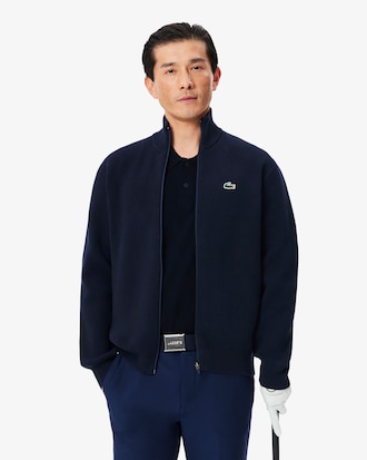 골프 조직감 풀집업 가디건