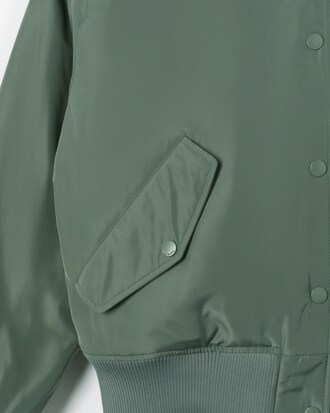 패딩 봄버 점퍼