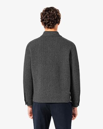 울 트러커 자켓