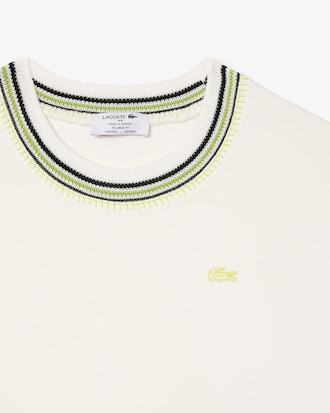 컬러 티핑 릴랙스핏 스웻셔츠