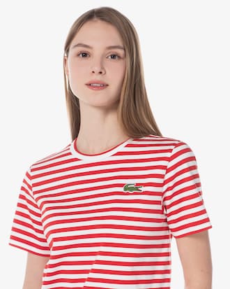 스트라이프 반팔 티셔츠