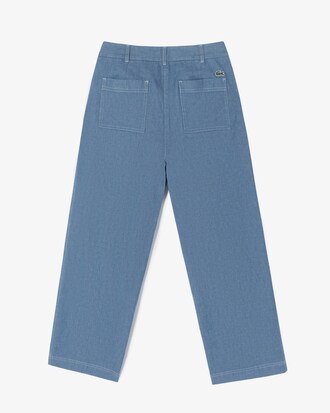 린넨혼방 크롭 팬츠