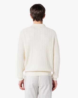 케이블 스웨터 폴로