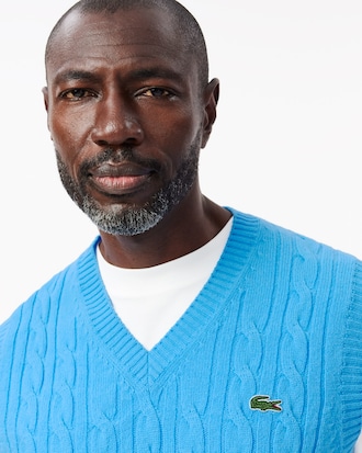 케이블 V넥 베스트