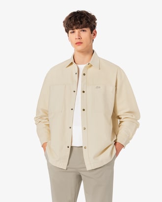 JP 릴랙스 핏 체스트 포켓 아우터 셔츠