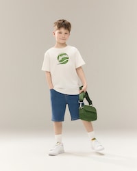 키즈 그래픽 패턴 반팔 티셔츠