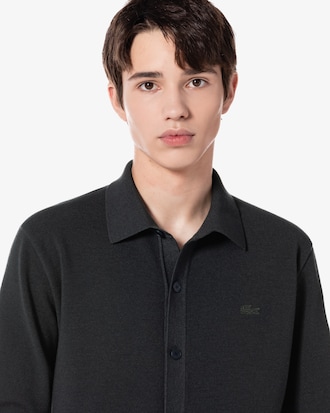 셔츠 카라 가디건