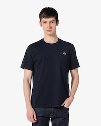 베이직 크루넥 포켓 티셔츠