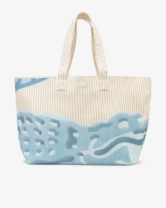 썸머팩 XL 탑지퍼 코튼 토트백