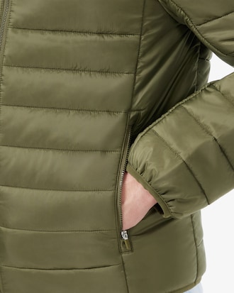 THERMORE 후드 경량 패딩