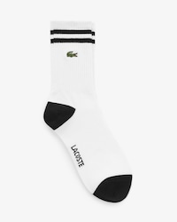 남성용 컬러 티핑 미들 양말