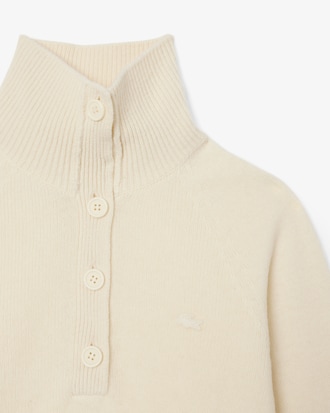 카디드울 하프버튼 스웨터