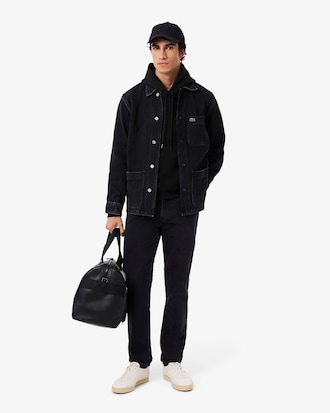 레터링 그래픽 루즈핏 후드 풀오버 스웻셔츠