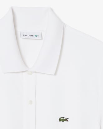 미니 피케 반팔 점프수트