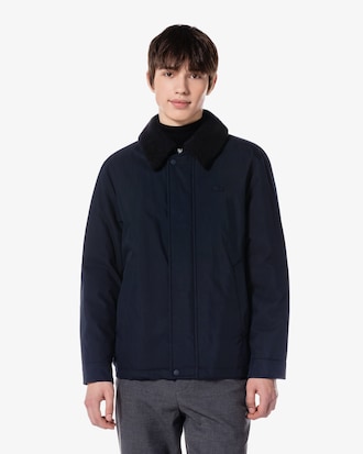 코듀로이 카라 다운