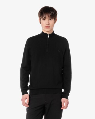 베이직 반집업 풀오버