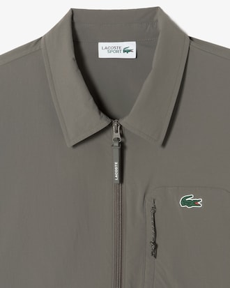 우븐 셔츠형 점퍼