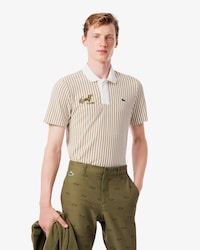 골프 스트라이프 그래픽 폴로 셔츠