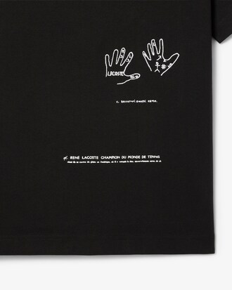 루즈핏 PARIS 그래픽 티셔츠