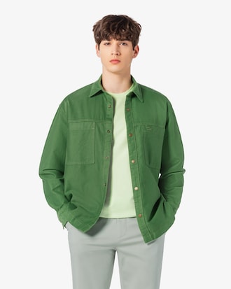 JP 릴랙스 핏 체스트 포켓 아우터 셔츠