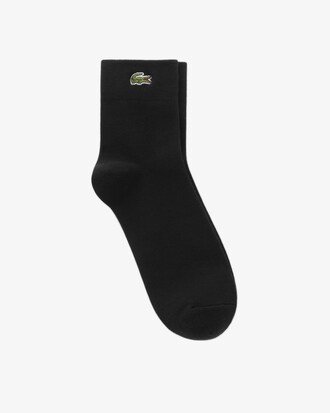 남성 베이직 솔리드 피케 중목 양말