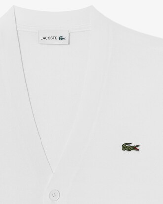 강연 피케 솔리드 가디건