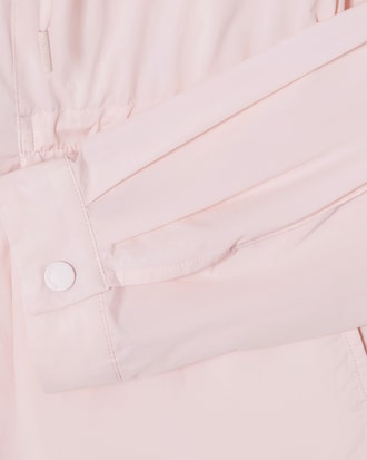 오픈워크 디테일 중기장 점퍼