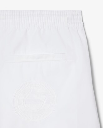 복서 스타일 면 숏팬츠