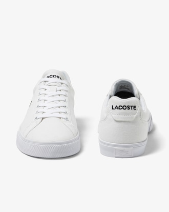 라코스테 레론드 프로 베이스라인 레더 스니커즈