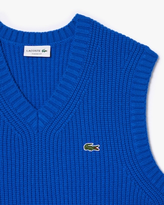 립 조직 V넥 베스트