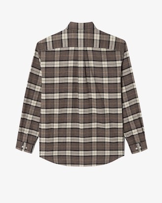 플란넬 빅체크 셔츠