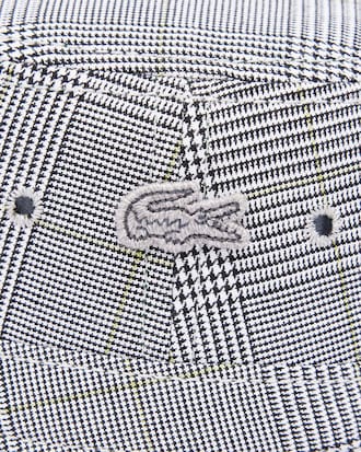 체크 코튼 트윌 버킷햇