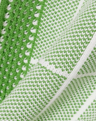 테니스 코트 자카드 긴팔 크루넥 풀오버