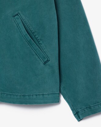 릴랙스 핏 컬러데님 블루종