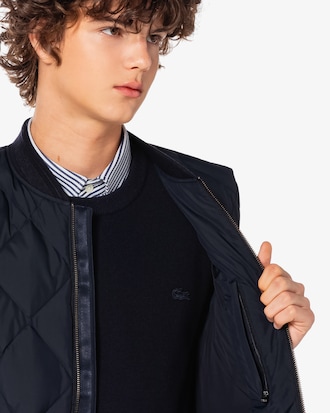 다이아 퀼팅 다운 베스트