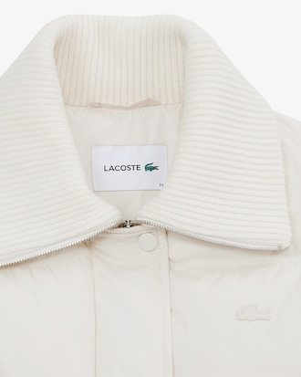 스웨터 카라 다운베스트