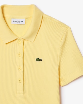 립조직 슬림핏 폴로셔츠