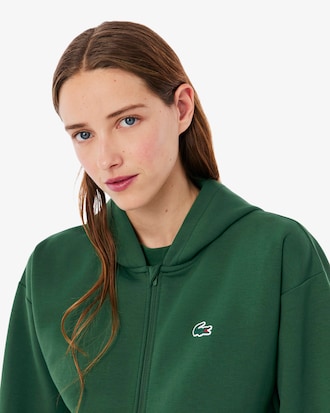 여성 트레이닝 저지 후드 집업