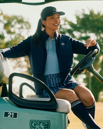 테니스 헤리티지 스웨터 하이브리드 블루종