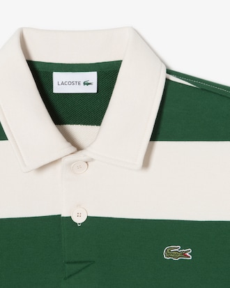 폴로 카라 컬러블록 스웻 셔츠