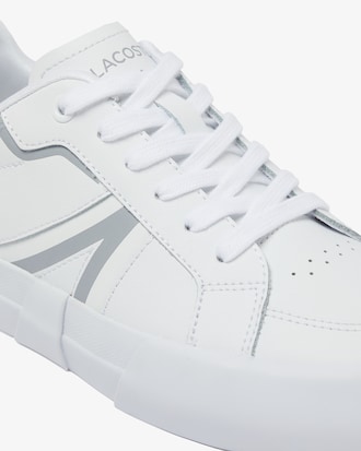 L004 대비 레더 스니커즈