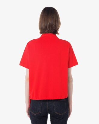 사이드 리본 폴로셔츠