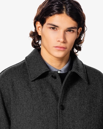 퀼팅 안감 울 드리즐러 자켓