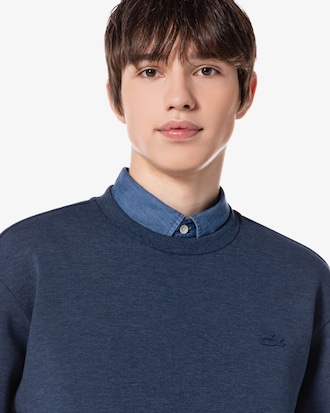 쿠션지 크루넥 스웻셔츠